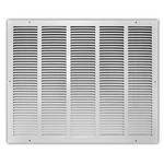 Everbilt 25 In. X 20 Steel Return Air Grille White. Fixed Price $29.99.