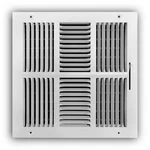 Everbilt In. 4-WAY Steel Wall/ceiling Register White E104M12X12. Fixed Price $29.44.
