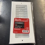 Everbilt 10 In. X 4 Aluminum Adjustable Wall/ceiling Register. Fixed Price $14.99.