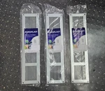 3 Pack - Air Vent Cover 16X4 Inch (od) Steel Louvered 16" 4" Galvanized. Fixed Price $39.95.