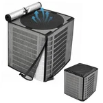 Startwo 2 In 1 Full Mesh Air Conditioner Covers For 36"L X 36"W 40"H Black. Fixed Price $61.75.