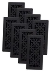 Decor Grates AGH410-BLK-8 Registro Piso 4X10 Textured Black Finish Pack. Fixed Price $175.98.