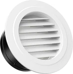 Hg Power 6 Inch Soffit Vent Cover Round Abs Louver With Built-in Screen Mech. Fixed Price $16.85.