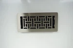Decor Grates LAJH410-NKL Low Profile 4X10 Brushed Nickel Floor Register. Fixed Price $9.99.