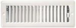 Imperial White Steel Ceiling Register With Damper Control 14.8X5.8X12.5 Inches. Fixed Price $26.59.