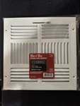 Everbilt 10 In. X 4-WAY Steel Wall/ceiling Register, White, #924747. Fixed Price $15.00.