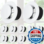 Baquler 12 Pcs 4 Inch Air Covers, Abs Adjustable Soffit Vent, Vents. Fixed Price $71.02.
