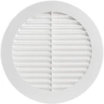 Hvac 6" Inch White Vent Cover Durable Abs Plastic Soffit. Fixed Price $11.48.