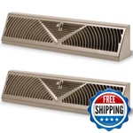 Yaocom Pack Baseboard Register Vent 24 Inch Duct Opening Size Covers For. Fixed Price $80.67.
